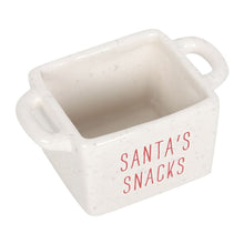 Load image into Gallery viewer, Set of 3 Ceramic Christmas Snack Bowls
