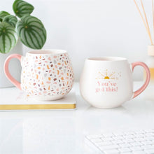 Load image into Gallery viewer, Terrazzo Print Rounded Mug
