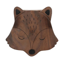 Load image into Gallery viewer, 26cm Children&#39;s Wooden Fox Stool
