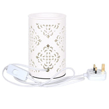 Load image into Gallery viewer, Damask Cut Out Wax Melt Warmer
