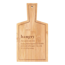 Load image into Gallery viewer, Hangry Bamboo Serving Board
