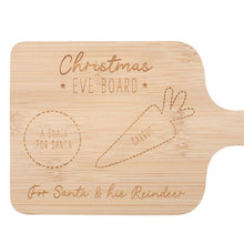 Load image into Gallery viewer, Wooden Christmas Eve Serving Board
