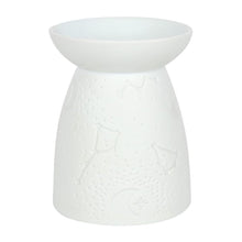 Load image into Gallery viewer, White Ceramic Constellation Wax Melt Warmer
