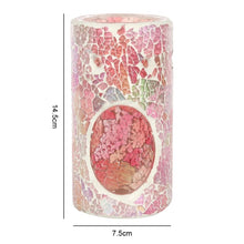 Load image into Gallery viewer, Pillar Pink Iridescent Crackle Wax Warmer
