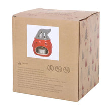 Load image into Gallery viewer, Red and Grey Gonk Tealight Holder
