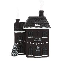 Load image into Gallery viewer, Haunted Holiday House Incense Cone Burner
