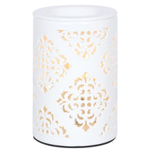Load image into Gallery viewer, Damask Cut Out Wax Melt Warmer
